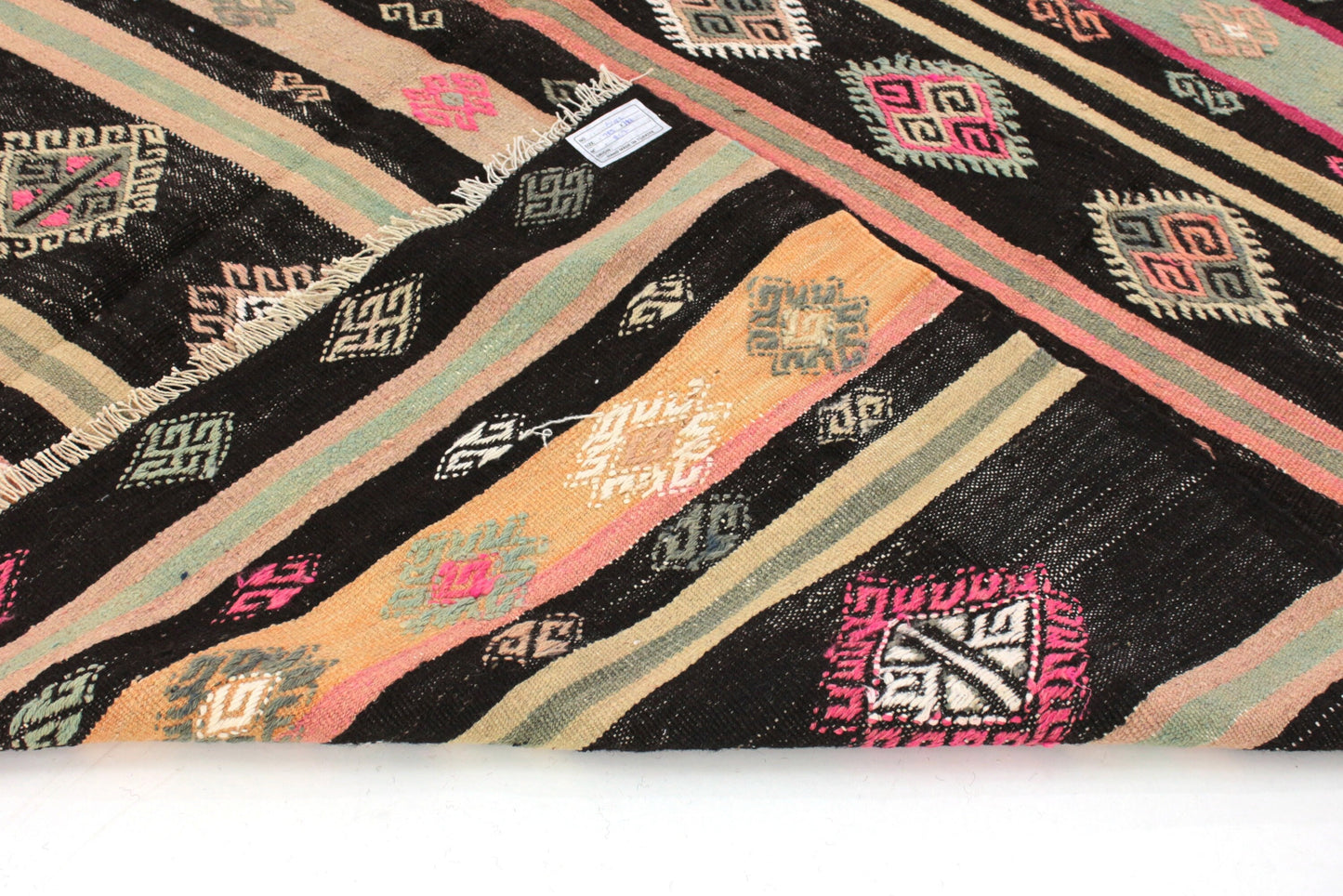 7x12 Kilim rug, Natural Kilim rug, Bohemian rug, TURKİSH VİNTAGE KİLİM Rug, Handmade rug, Entryway rug, Farmhouse rug, Unique rug, 6082