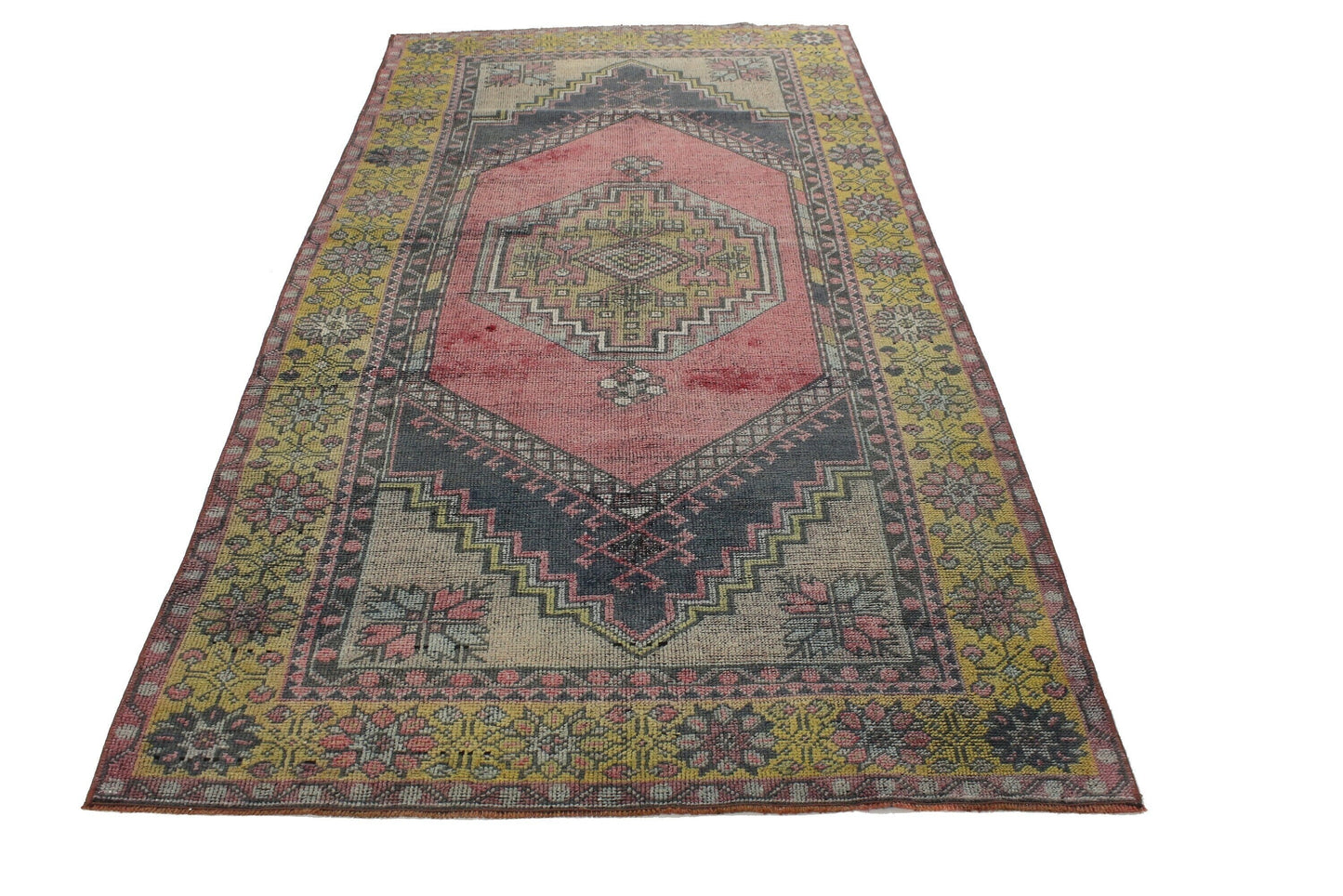 4x7 Turkish Rug, Vintage Rug Bohemian, Oushak Rug Unique, Specific Area Rug, Royal Carpet Rug, Turkish Rug, Oushak Rug,4562
