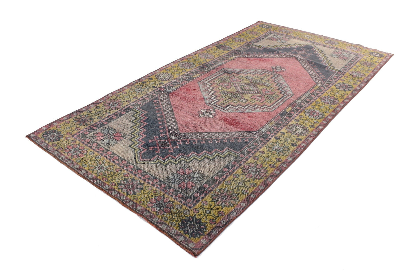 4x7 Turkish Rug, Vintage Rug Bohemian, Oushak Rug Unique, Specific Area Rug, Royal Carpet Rug, Turkish Rug, Oushak Rug,4562