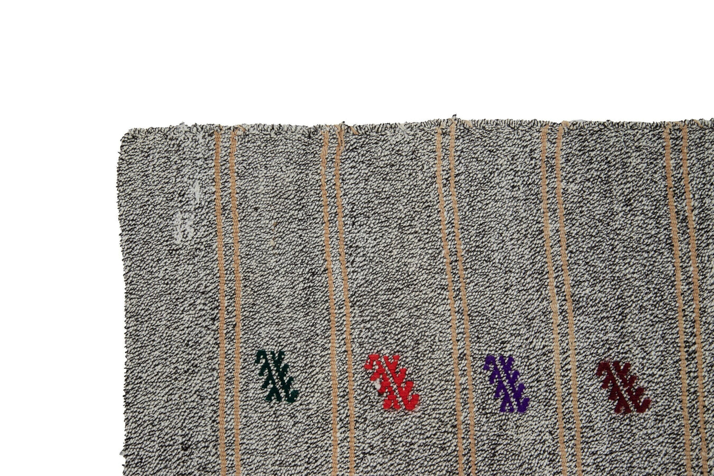 Kilim rug, Turkish kilim rug ,Vintage kilim rug, Gray rug ,Boho rug, Eclectic rug ,6x9 Kilim rug, Fine rug ,Neutral rug, Organic rug, 7897