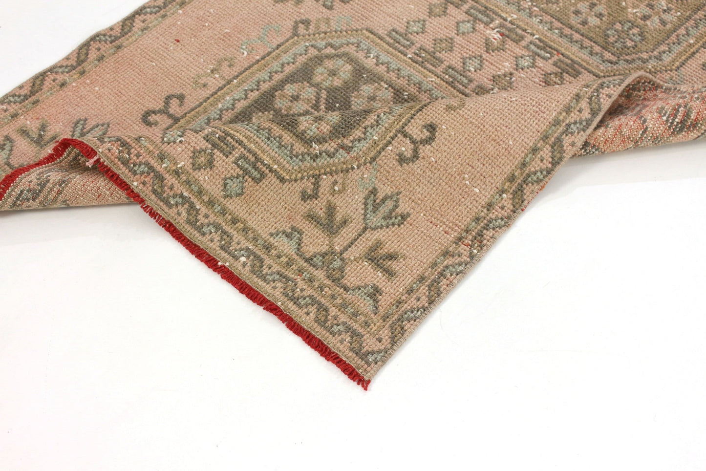 3x10 Runner Rug, Oushak Runner, Turkish Runner, Vintage Runner, Rug Runner, Carpet Runner, Kitchen Rug ,Hallway Rug, 4104