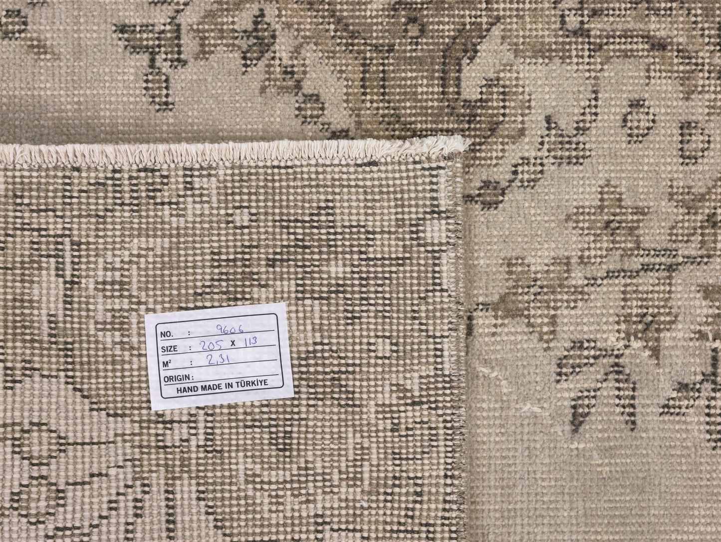 Beige Area rug, Small Vintage Rug, Turkish Oushak Rug, Handmade Rug, Carpet rug, Wool rug, Vintage Carpet, Bedroom rug, Rug 4x6, 9606