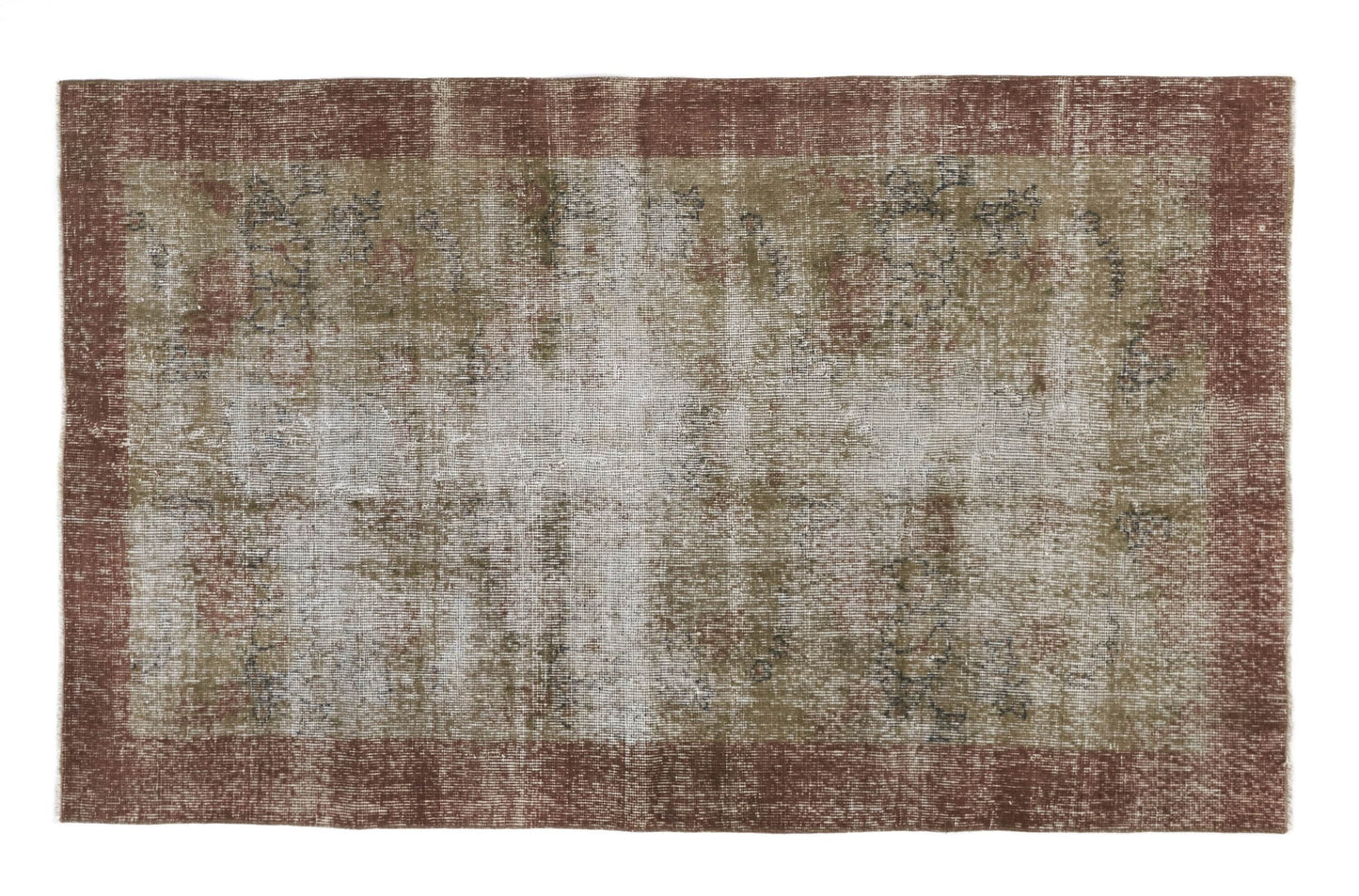 Small Oushak Rug, Vintage Rug, Turkish rug, Handmade rug, One of a kind rug, Distressed rug, Area rug 4x7, Bedroom rug, Bohemian rug, 9622