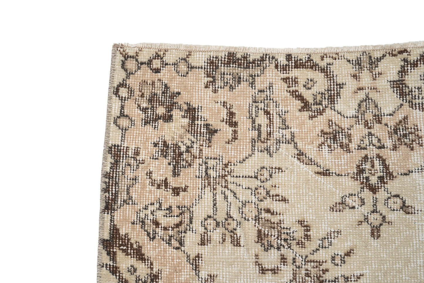 Area Rug, Antique Turkish Rug, Oushak Rug, Handmade rug, Beige Rug 4x7, Vintage Rug, One of a kind rug, Bedroom Entryway rug, Floor rug,9682