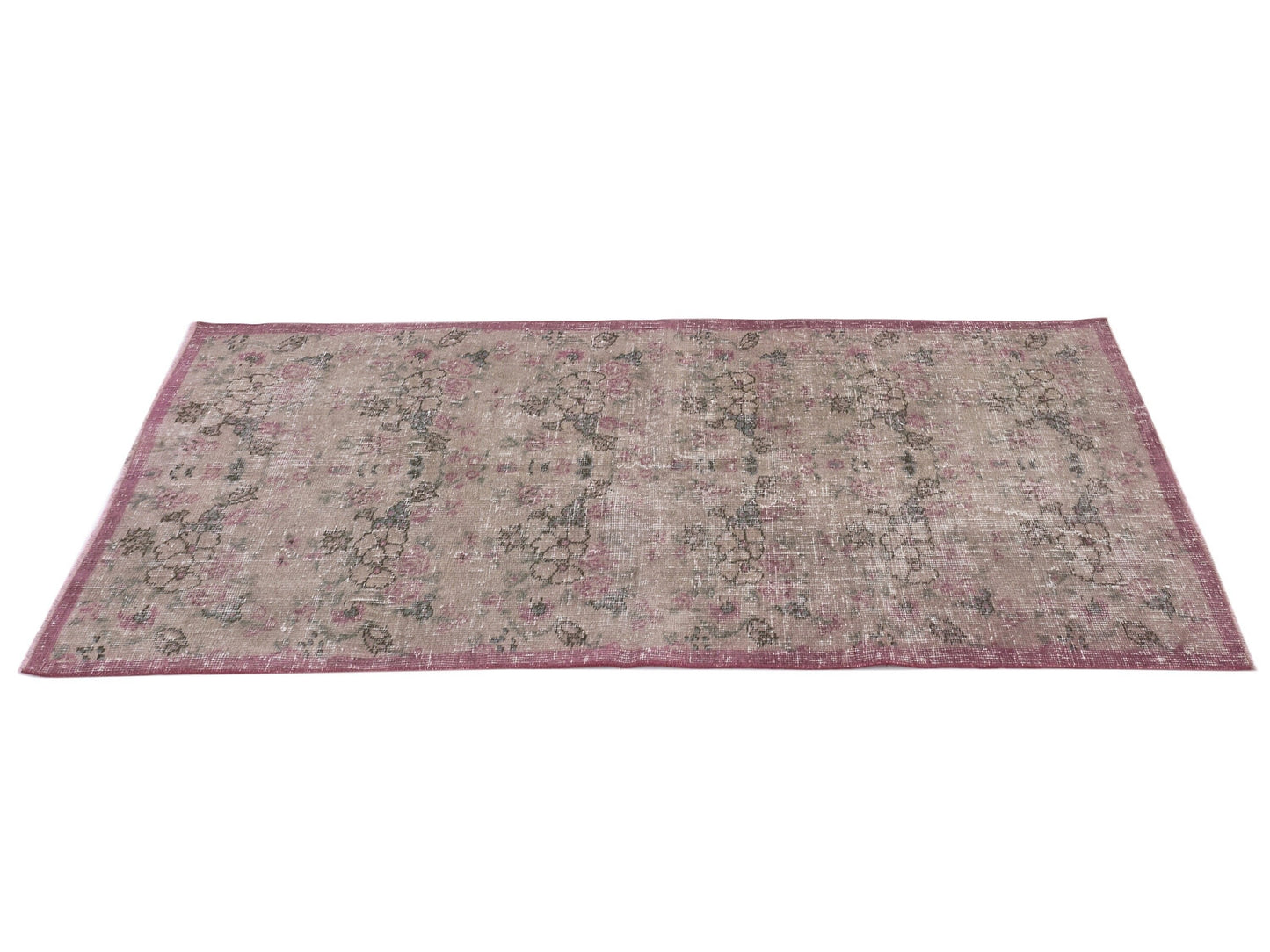 Bedroom Turkish rug, Oushak rug 3x6, Vintage rug, Area rug, Carpet rug, Handmade rug, Unique rug, Wool rug,Office rug,One of a kind rug,9590