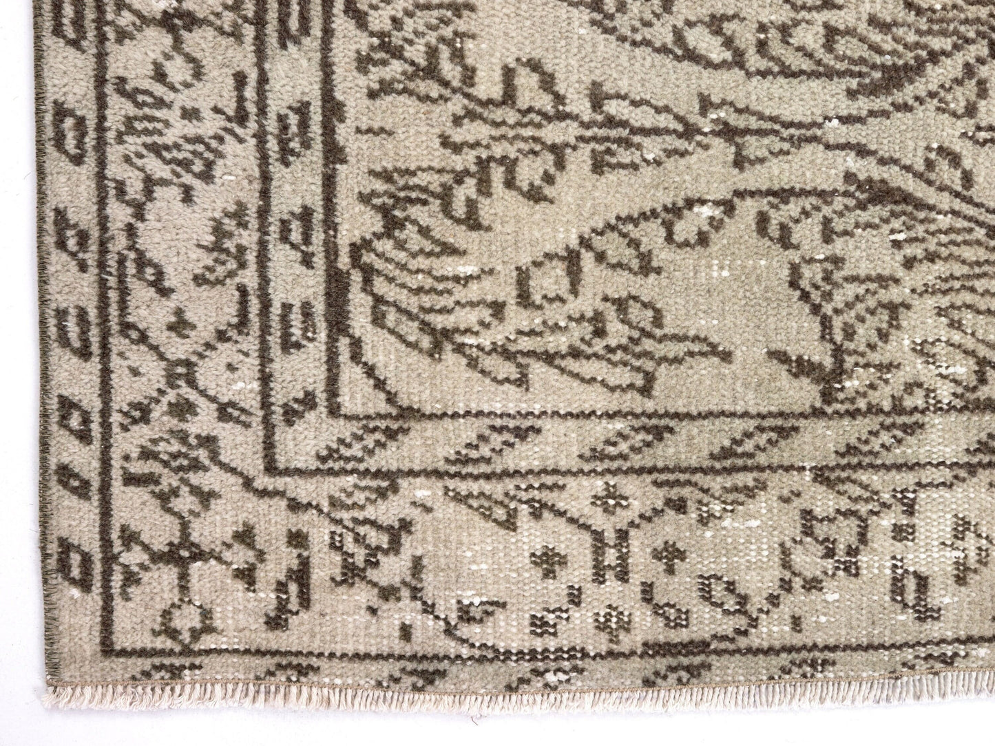 4x7 Rug ,Vintage Oushak Rug, Anatolia Turkish Rug ,Handmade Rug ,Old Rug ,Small Rug ,Unique Rug ,Turkey Rug, 9600