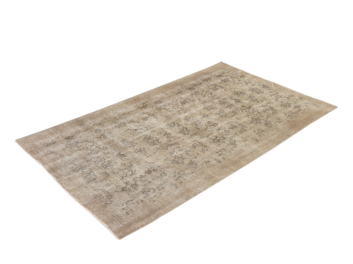 Oushak Rug, Vintage Rug, Handmade rug, One of a kind Turkish rug, Rug 4x7, Anatolia Rug,Faded rug,Wool rug,Bedroom rug,Office rug, 9649
