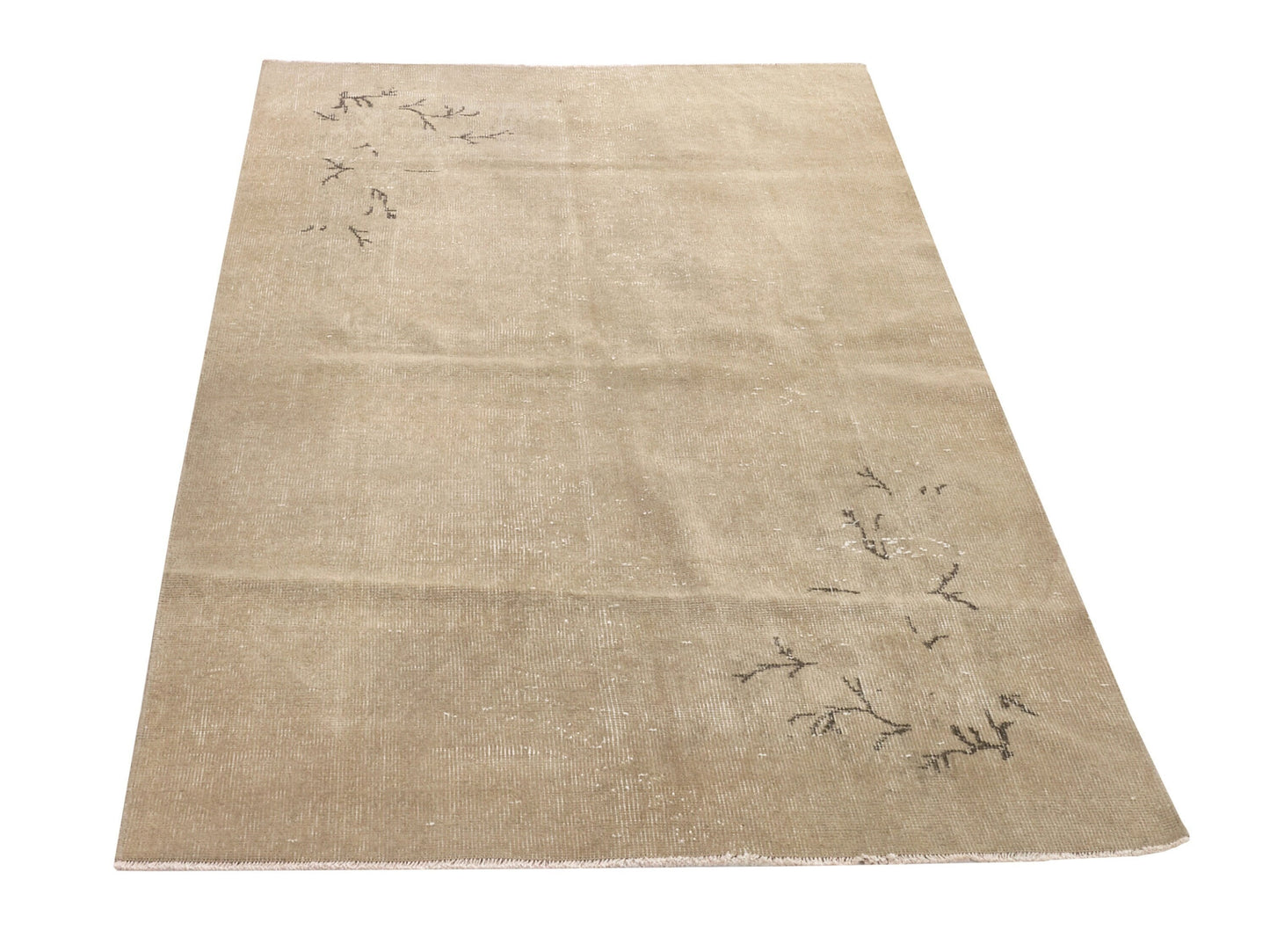 Unique Turkish Rug, Vintage Rug, Antique rug, Oushak Rug, Rug 4x7, Handmade rug, Wool rug, Carpet rug,Turkey rug,Area rug,One of a kind,9639