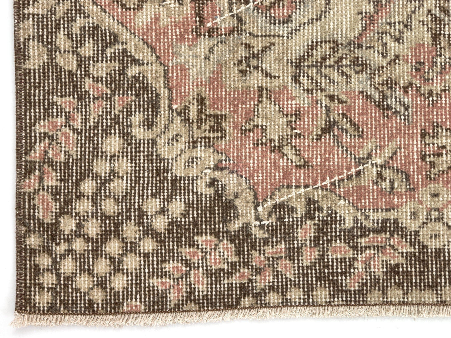 Vintage Rug Neutral, Ethnic Oushak rug, Turkish Rug 4x7, Unique rug, Handmade rug, One of a kind rug, Carpet rug, Area rug, Turkey rug, 9683