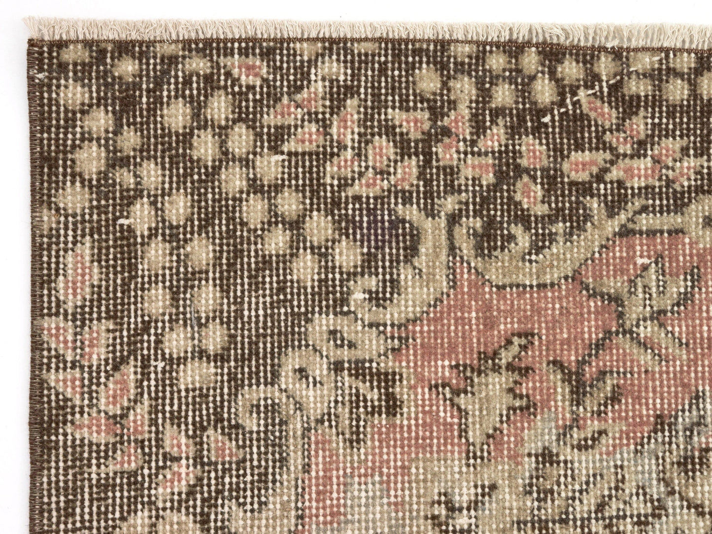 Vintage Rug Neutral, Ethnic Oushak rug, Turkish Rug 4x7, Unique rug, Handmade rug, One of a kind rug, Carpet rug, Area rug, Turkey rug, 9683