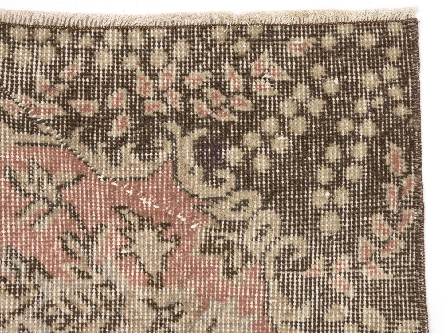 Vintage Rug Neutral, Ethnic Oushak rug, Turkish Rug 4x7, Unique rug, Handmade rug, One of a kind rug, Carpet rug, Area rug, Turkey rug, 9683