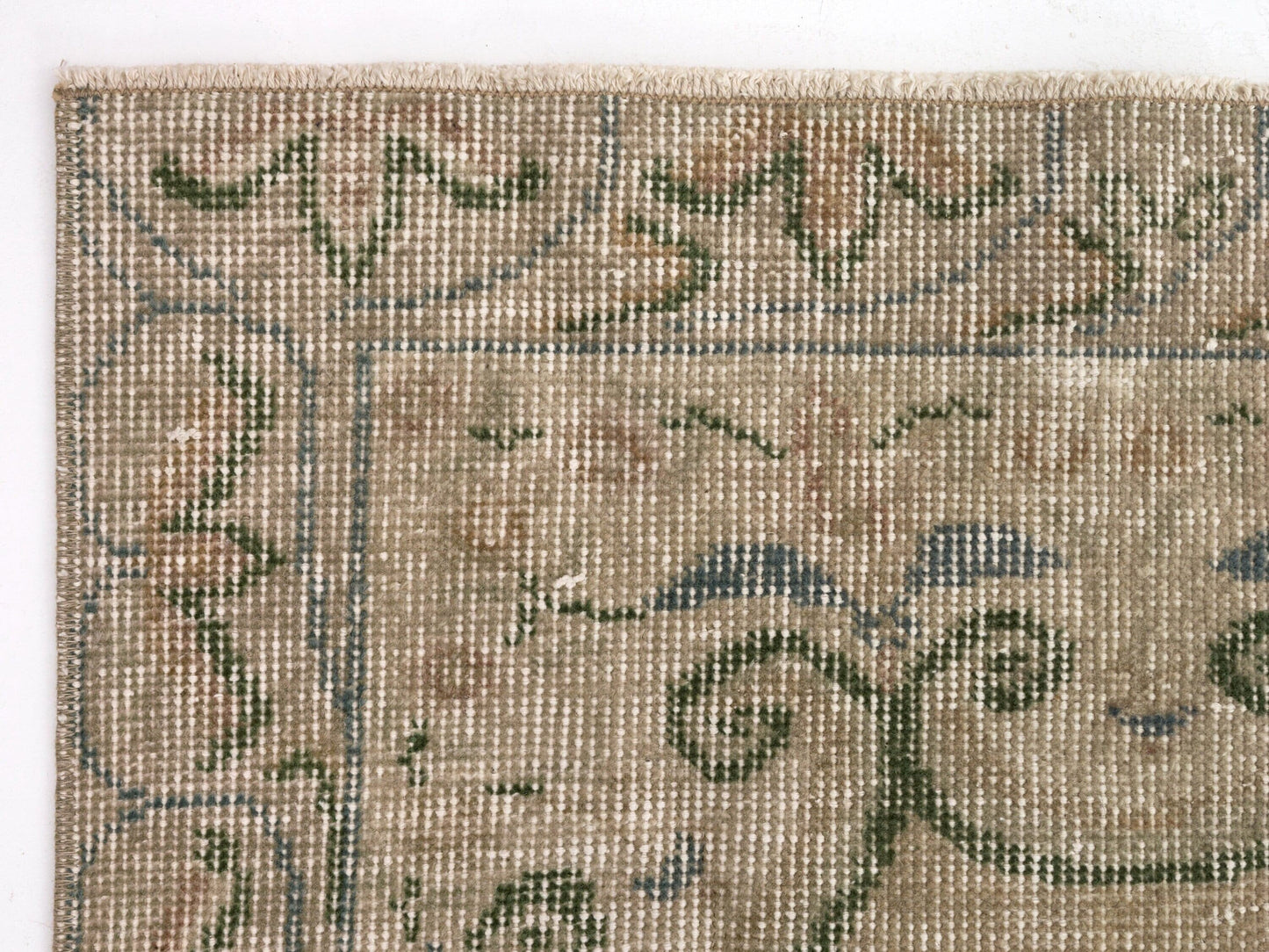 Rug 3x6, Turkish Rug, Handmade rug, Carpet rug, Oushak Rug, Vintage rug, One of a kind rug, Antique rug, Bedroom rug, Wool rug, 9661