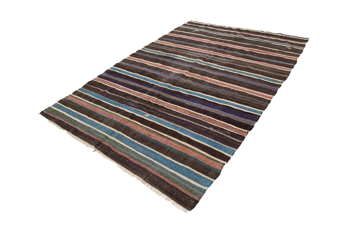 6x9 Handmade Rare find Kilim rug, 6x9 ,Turkish Vintage Kilim Rug ,Area Unique Living room rug ,7763