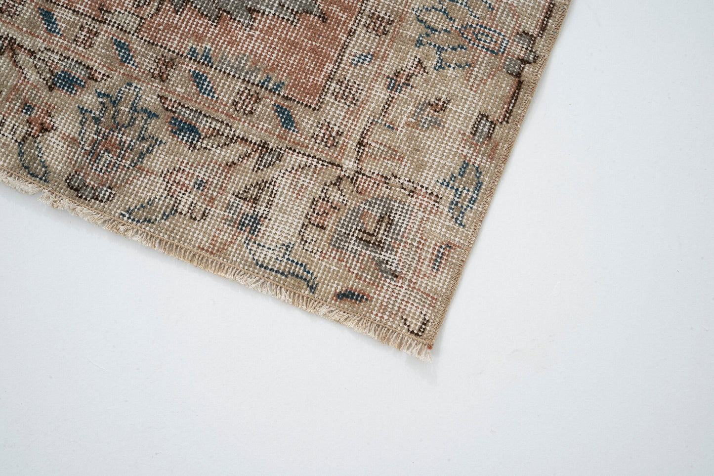 Oriental Oushak Carpet Rug, Handmade Wool Area Rug, Turkish Rug, One of a kind Rug, Vintage Rug, Unique rug, Bedroom rug, Rug 3x6, 9645