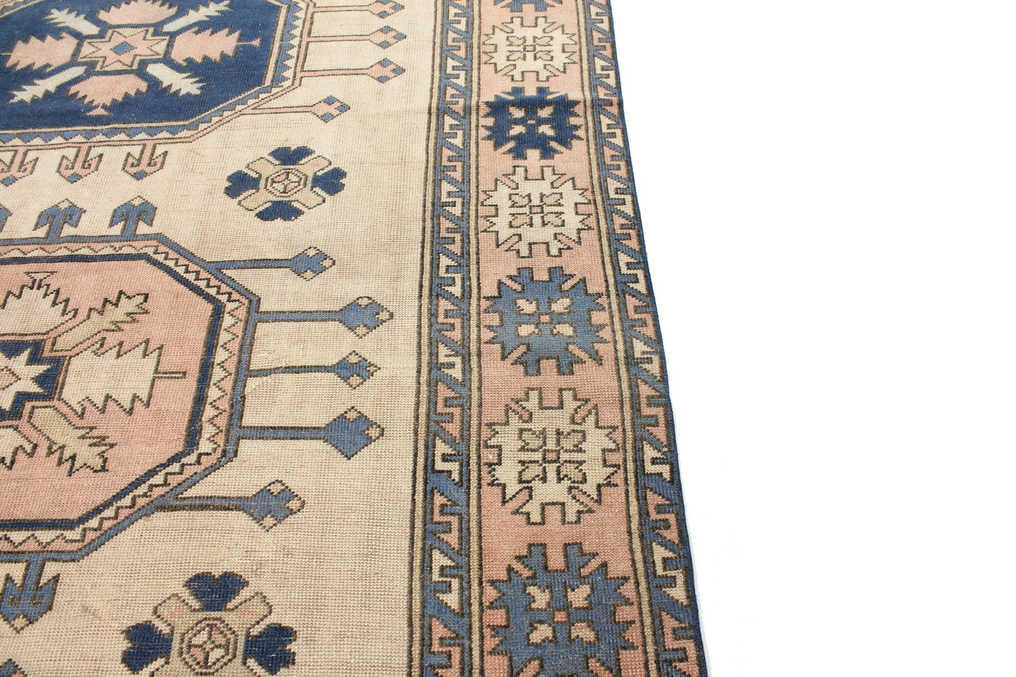 7x10 One of a kind Turkish Rug ,Large Rug 7x10, Turkish Vintage Oushak Rug ,Oversize Turkish Rug, Oushak Rug, Area Rug, 6335