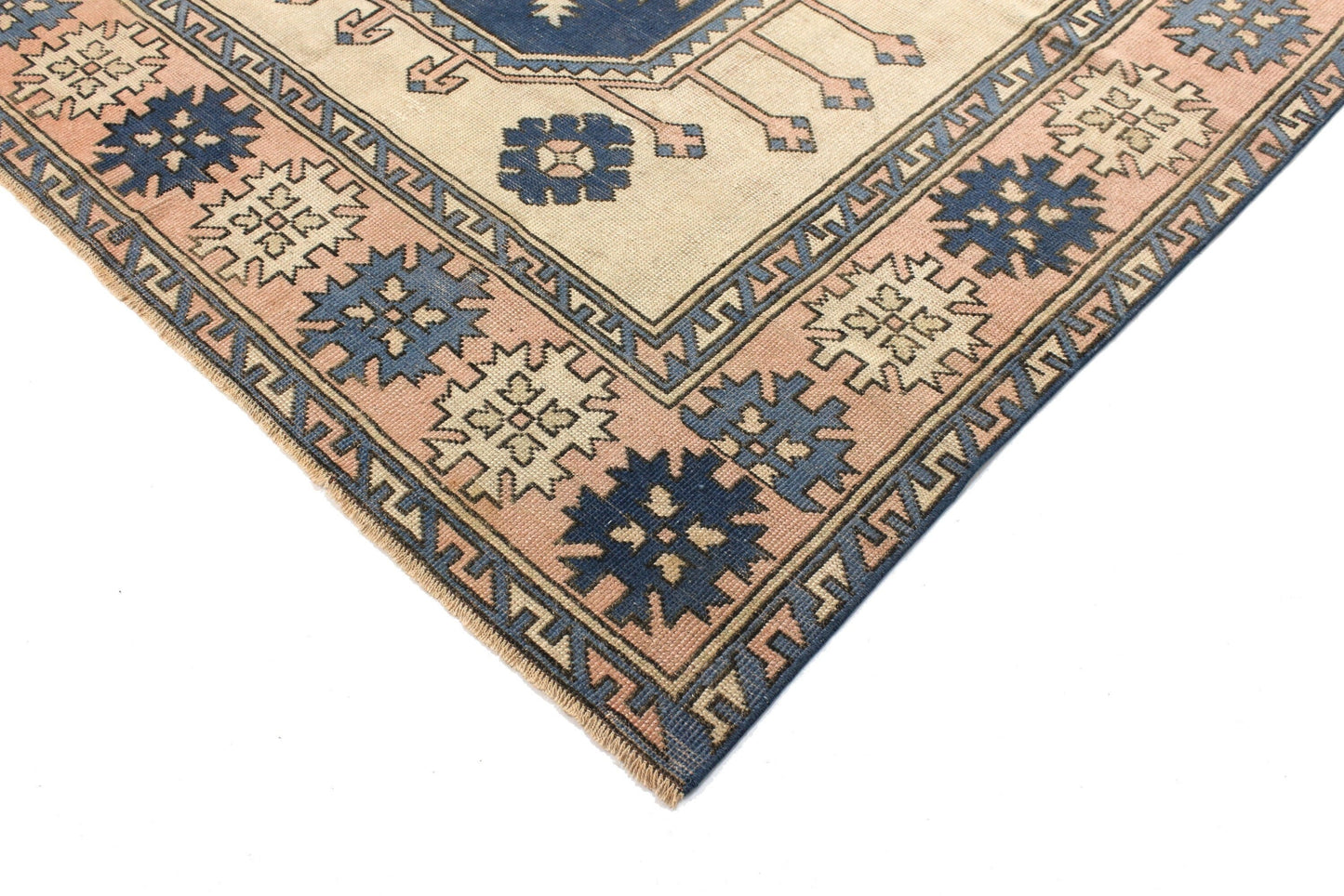 7x10 One of a kind Turkish Rug ,Large Rug 7x10, Turkish Vintage Oushak Rug ,Oversize Turkish Rug, Oushak Rug, Area Rug, 6335