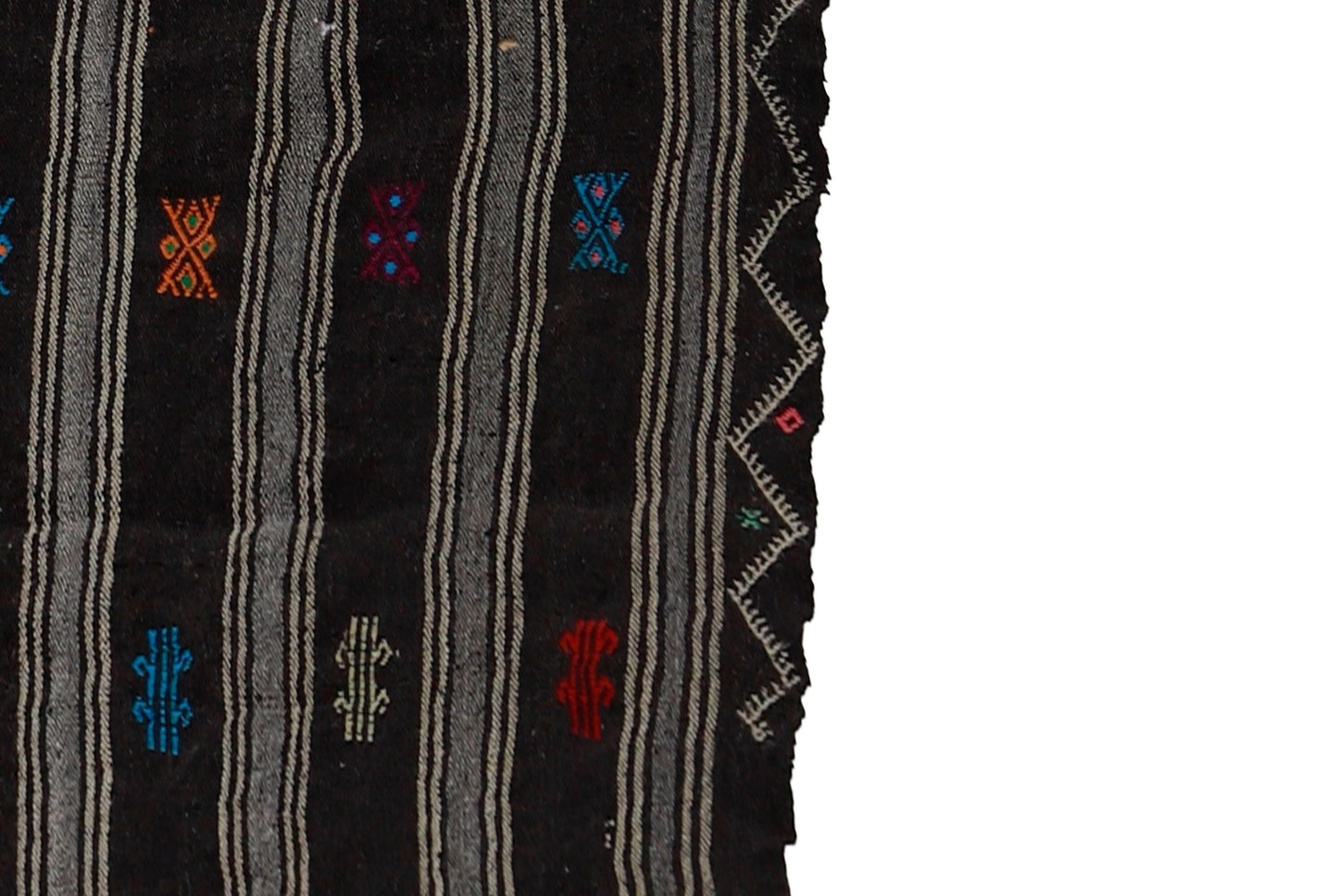 Vintage Kilim, Turkish kilim, Brown Kilim rug, Kilim rug 7x11,Handmade Goat hair Area rug,Bohemian rug,Floor rug,Kilim,7152