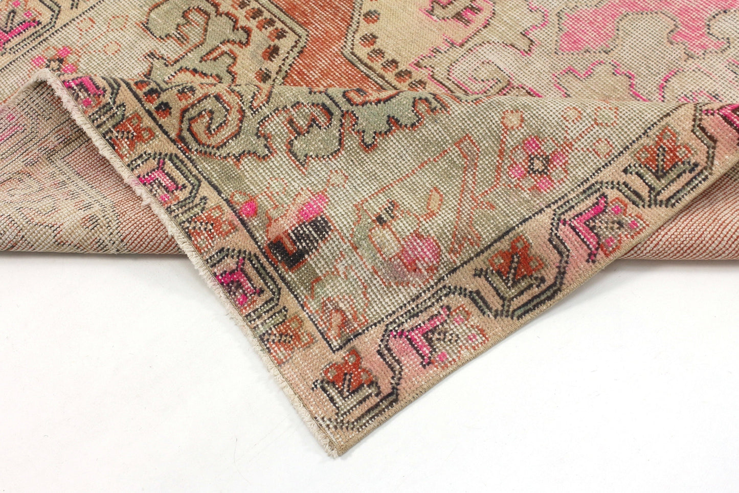 5x7 Oushak Rug, Turkish Rug Unique, Carpet Rug Muted ,Anatolia Rug Turkish, Handmade Rug Area, Living room Rug ,5615