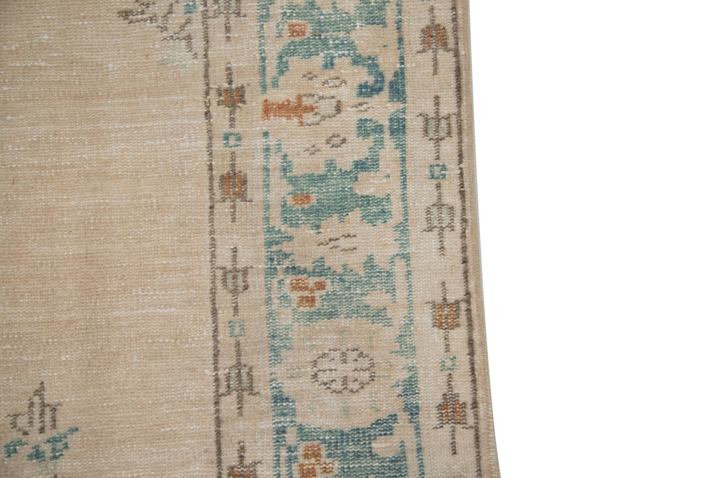 Turkish rug, Vintage rug, Oushak rug ,Muted rug, Floral rug , 6x10 Area Boho Carpet rug, Handmade rug ,Faded rug ,Living room, 7241