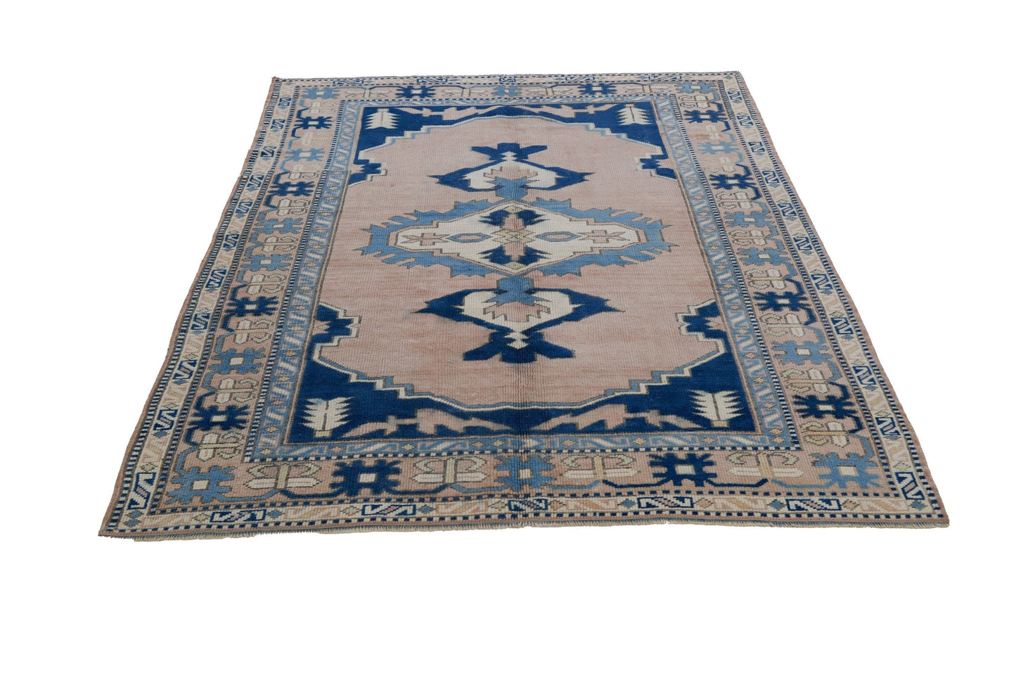 Turkish rug, Vintage rug, Oushak rug,Anatolia rug ,5x7 Area rug, Oushak carpet, Handmade rug, Turkey rug, Carpet rug, 7237