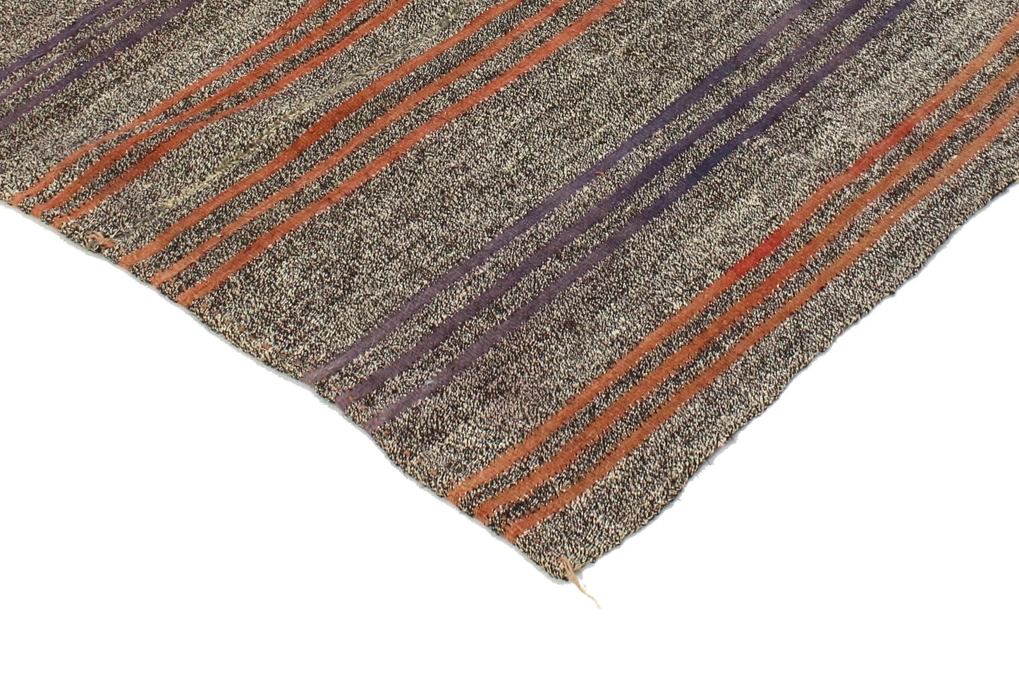 Kilim Rug Striped, Unique Turkish Kilim Rug, One of a kind Kilim Rug, Vintage Kilim Rug ,Area Kilim Rug, Handmade Rug , Goat Hair Rug ,1959