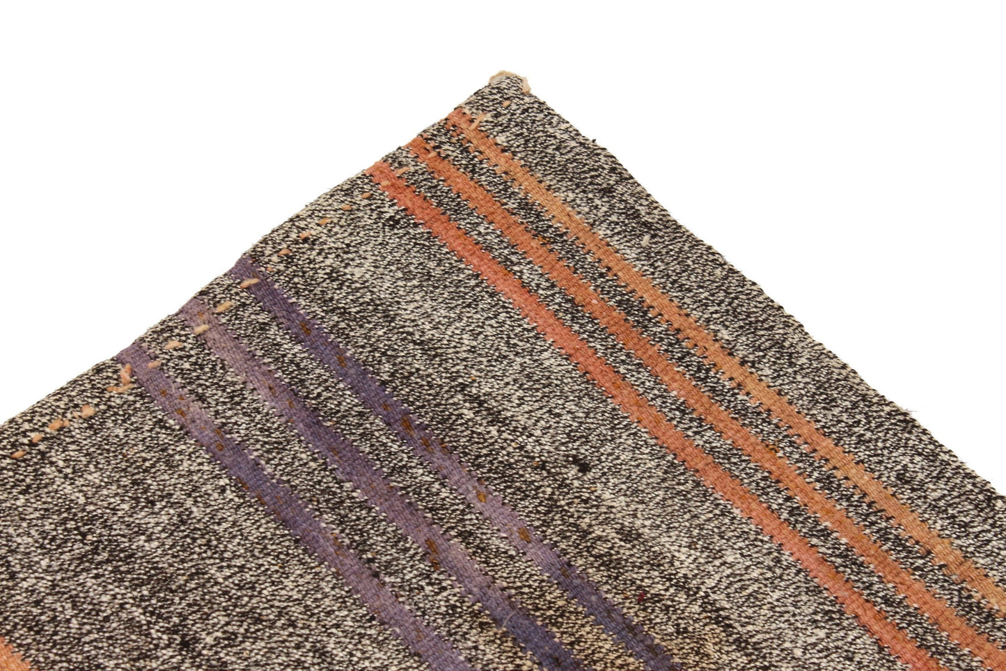 Kilim Rug Striped, Unique Turkish Kilim Rug, One of a kind Kilim Rug, Vintage Kilim Rug ,Area Kilim Rug, Handmade Rug , Goat Hair Rug ,1959