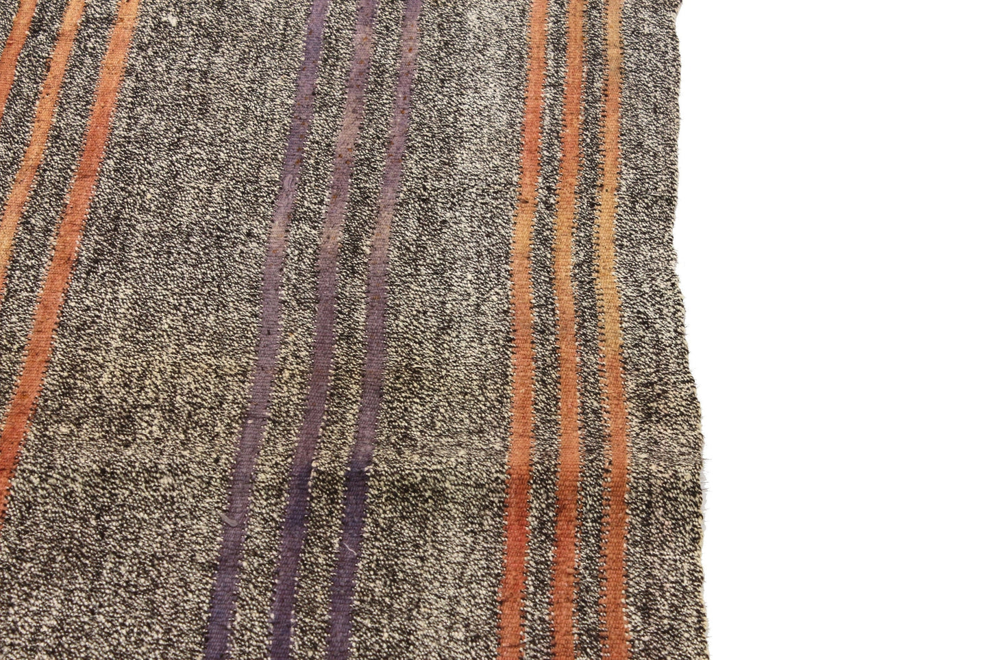 Kilim Rug Striped, Unique Turkish Kilim Rug, One of a kind Kilim Rug, Vintage Kilim Rug ,Area Kilim Rug, Handmade Rug , Goat Hair Rug ,1959