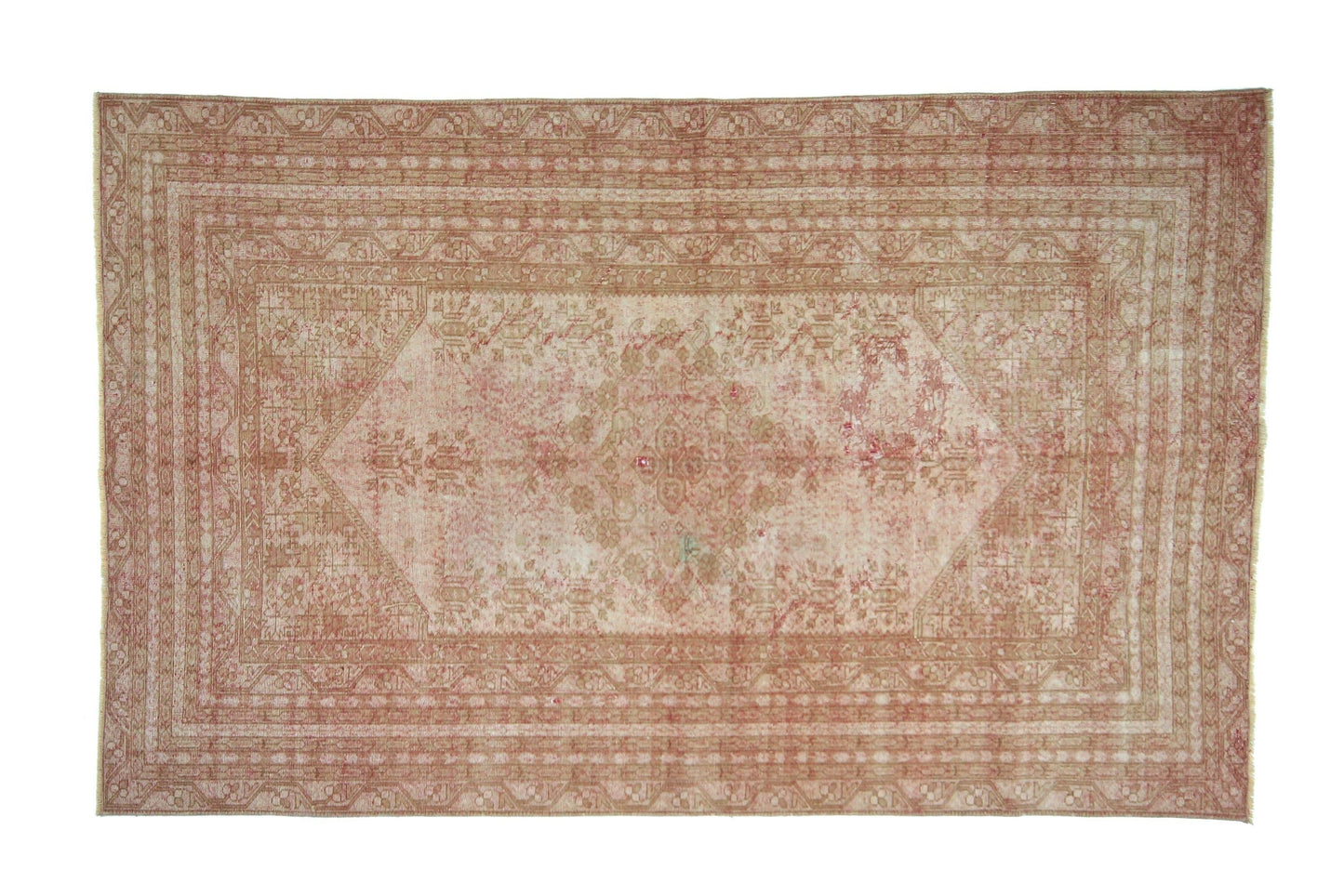 5x8 Antique Oushak Rug, Distressed Turkish rug, Handmade Carpet rug, Old rug, Oushak Carpet, One of a kind rug, Living room rug, 3169