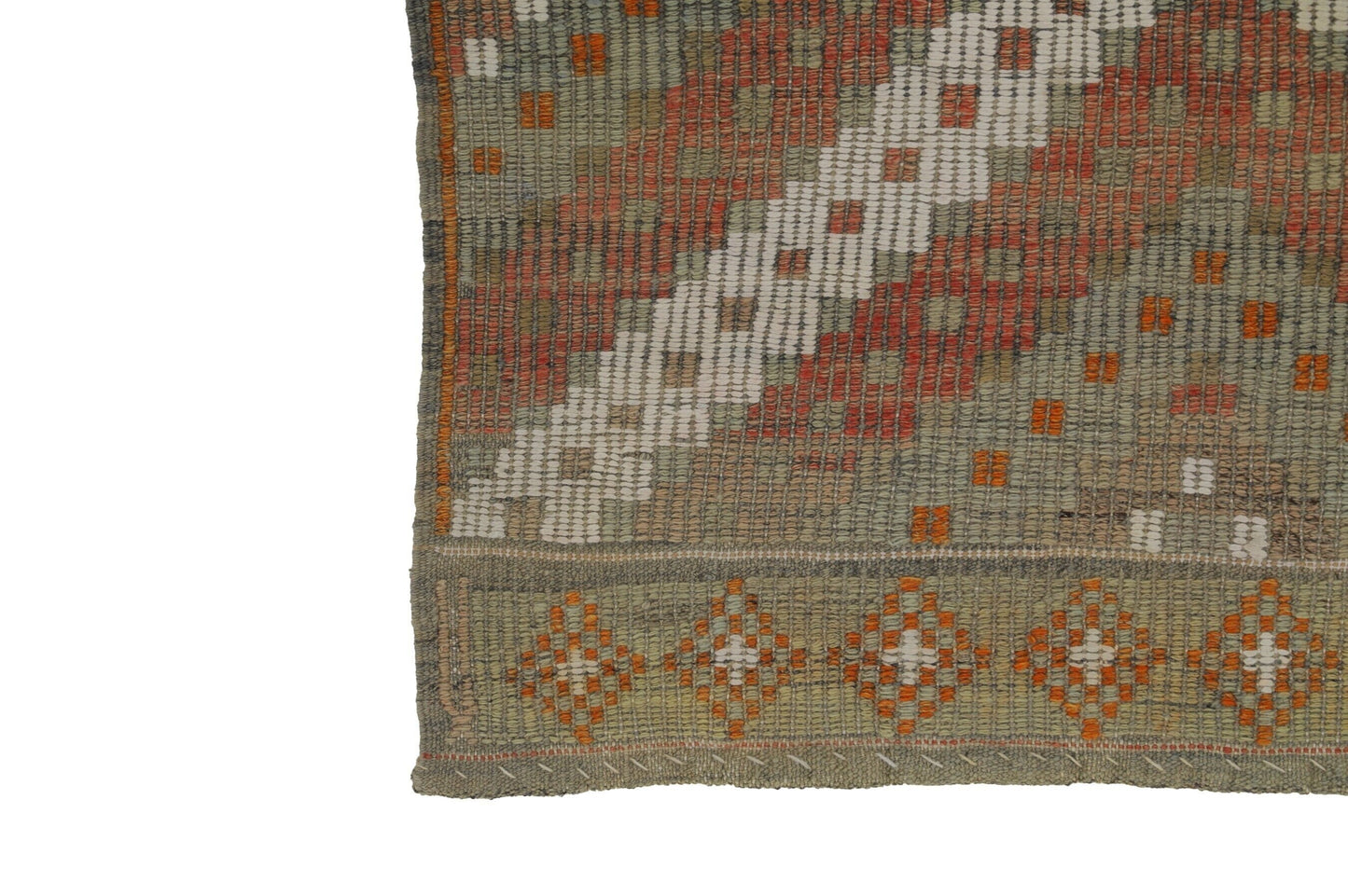Embroidery Wool Ethnic Kilim rug 6x12 ,Anatolia Handmade Turkish Kilim rug, One of a kind Vintage Area Kilim rug, 8130