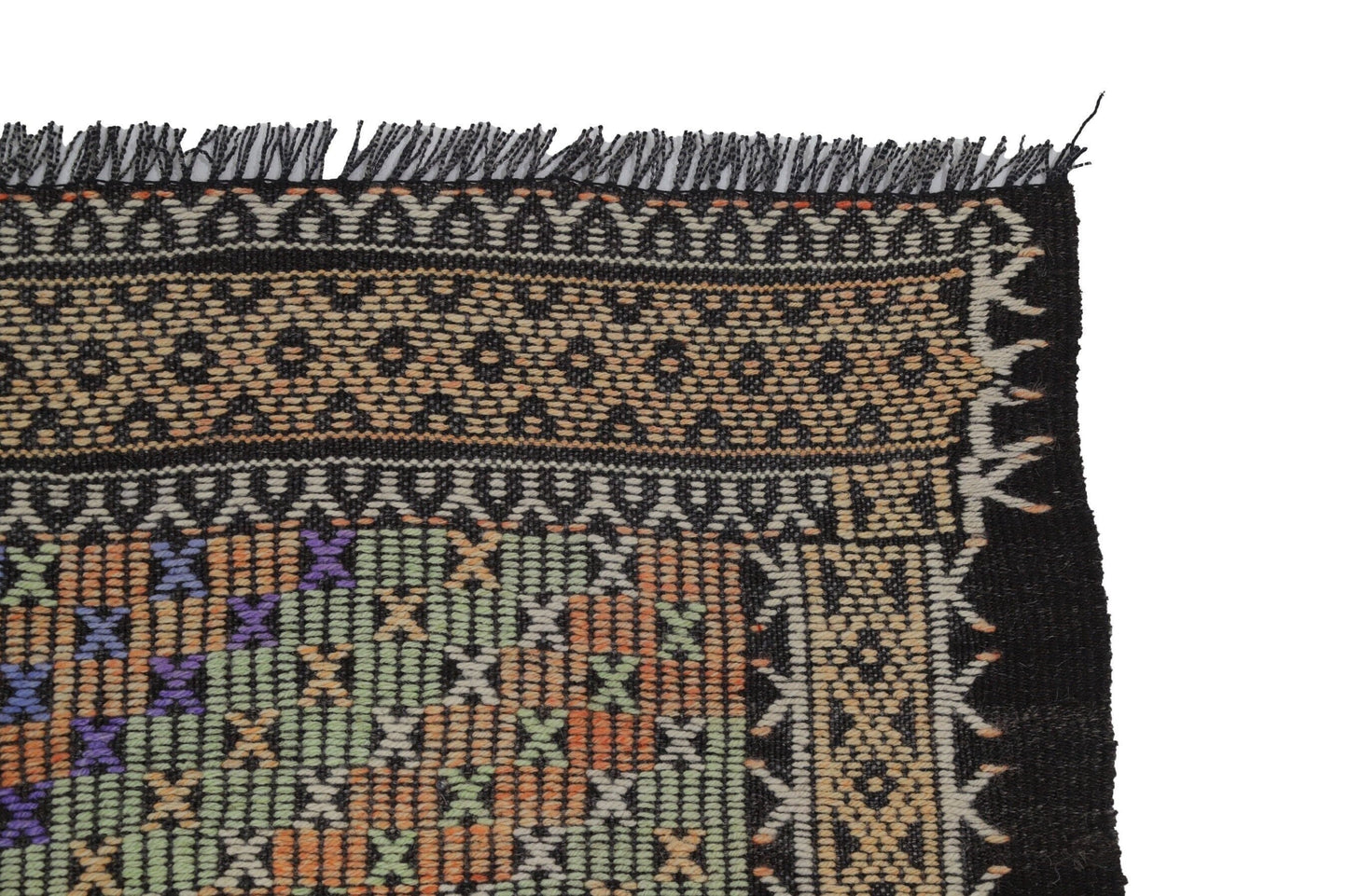Kilim rug Green Solid Kilim rug ,Handmade rug, Kilim rug 6x12, Turkish rug, Vintage rug, Floor rug, Area rug , Living room, 8159