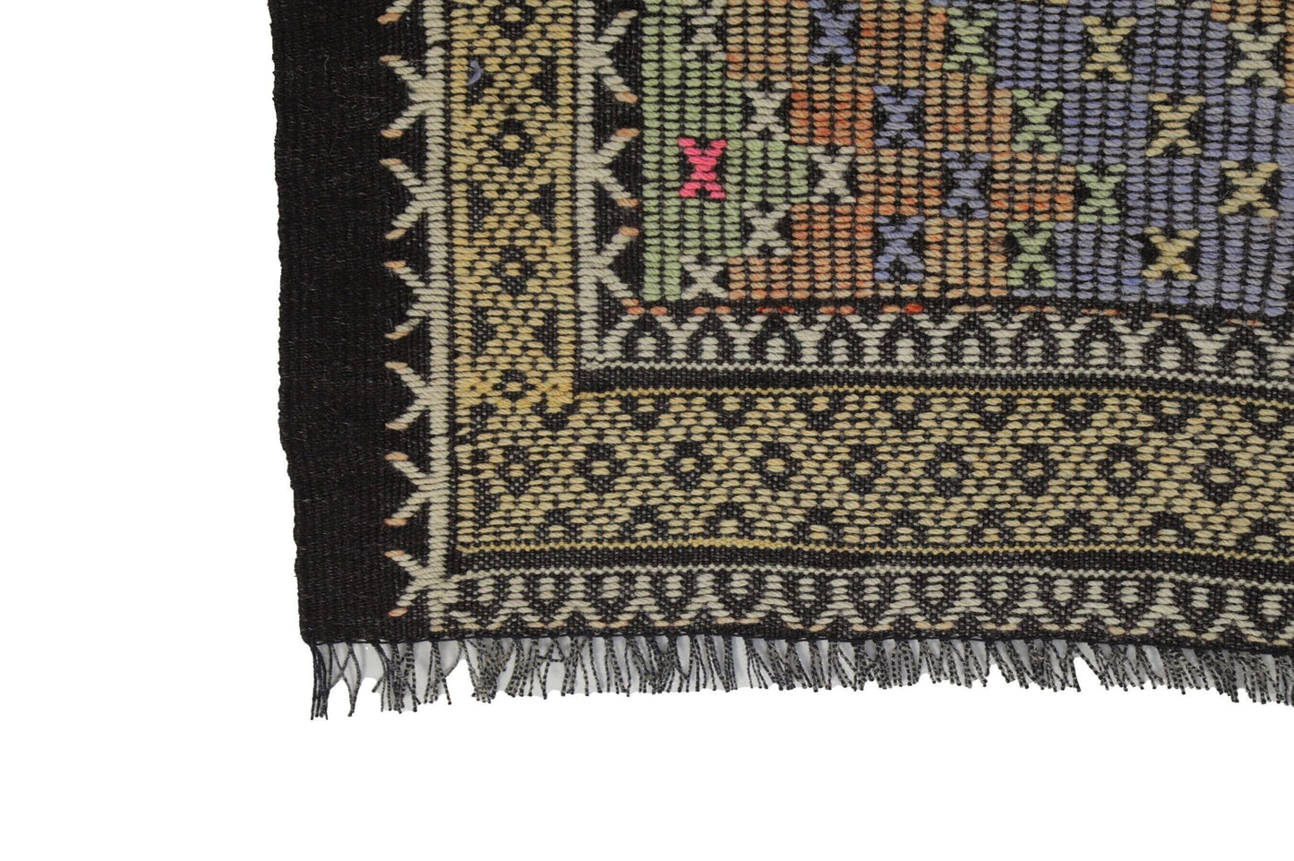 Kilim rug Green Solid Kilim rug ,Handmade rug, Kilim rug 6x12, Turkish rug, Vintage rug, Floor rug, Area rug , Living room, 8159