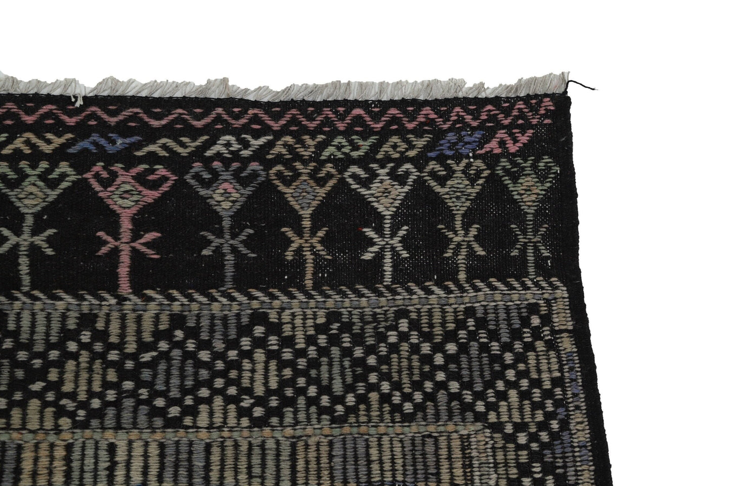 7x11 Bohemian Kilim rug ,Handmade Geometric Kilim rug ,Area Eclectic Kilim rug , One of a kind, Home decor, Decorative, Kilim, Rug, 8169