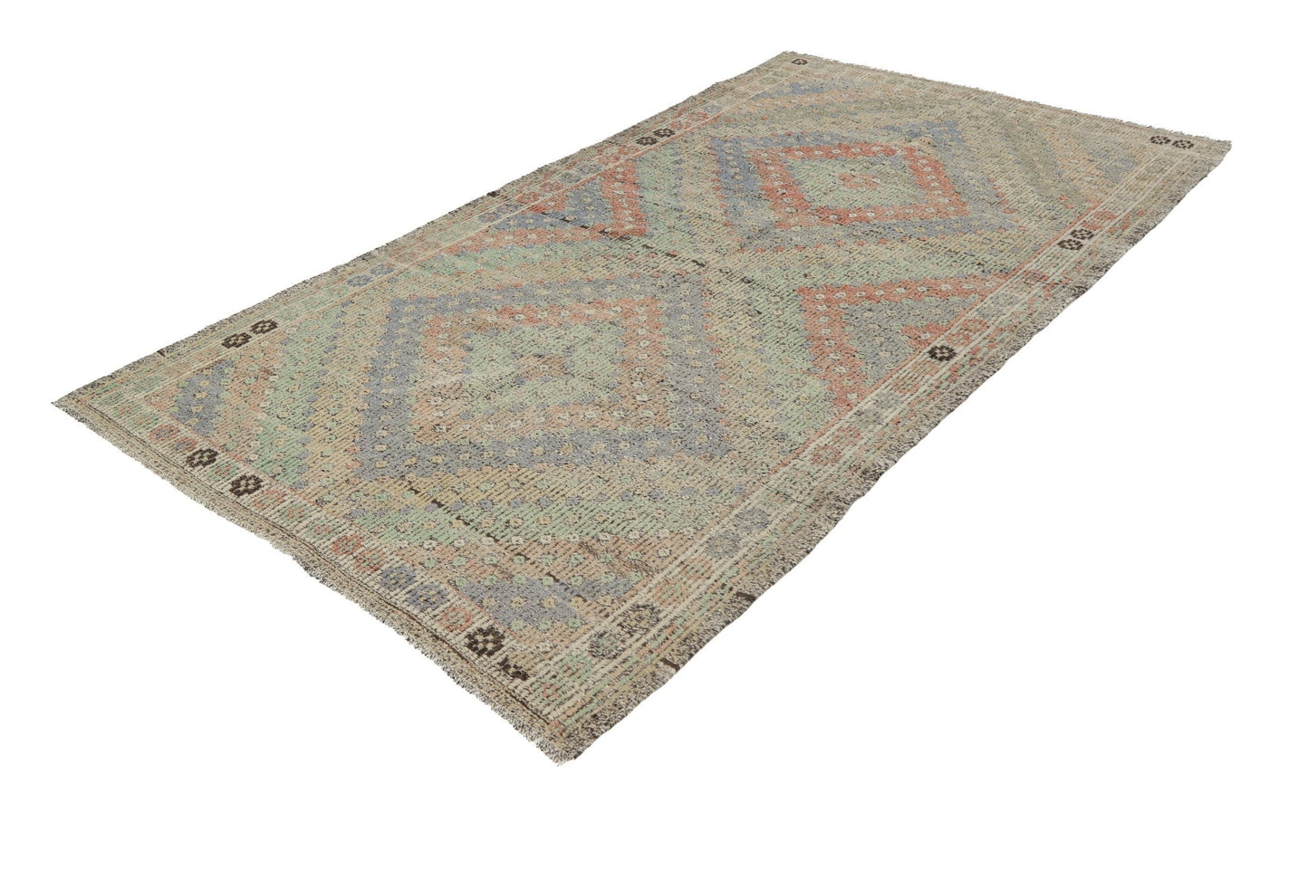 Turkish rug, Kilim rug 6x9 , Vintage rug, Area rug, Faded rug, Pastel rug, Floor rug, Unique rug, Vintage Kilim, Turkish Kilim, 8181