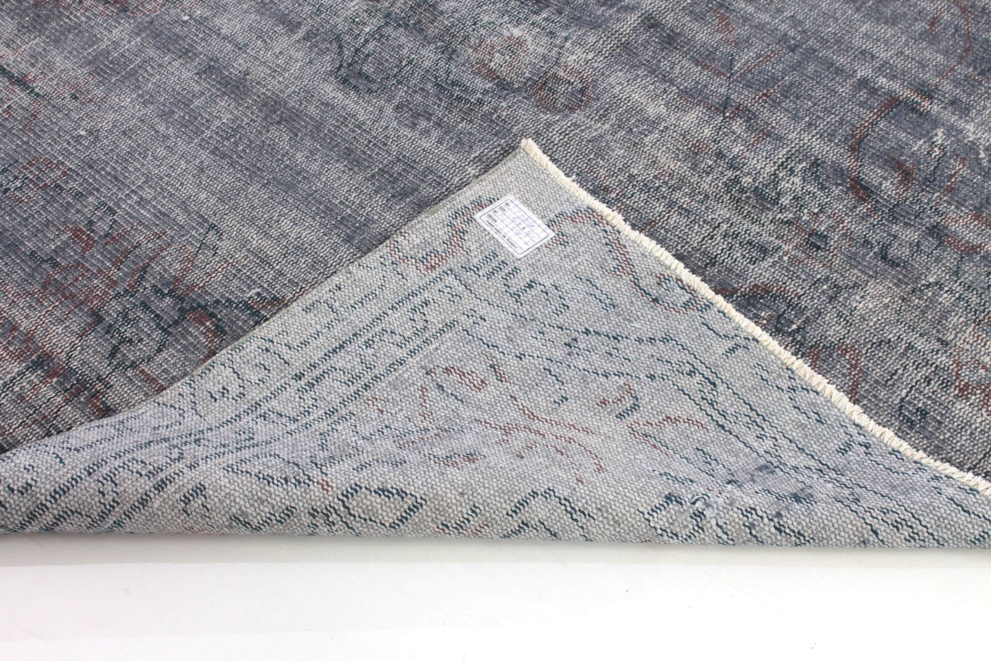 Rug,5x8 Turkish Vintage Area Rug, Gray Carpet Rug, Handmade Rug, Southwestern Oushak Rug, Living Room, 3328