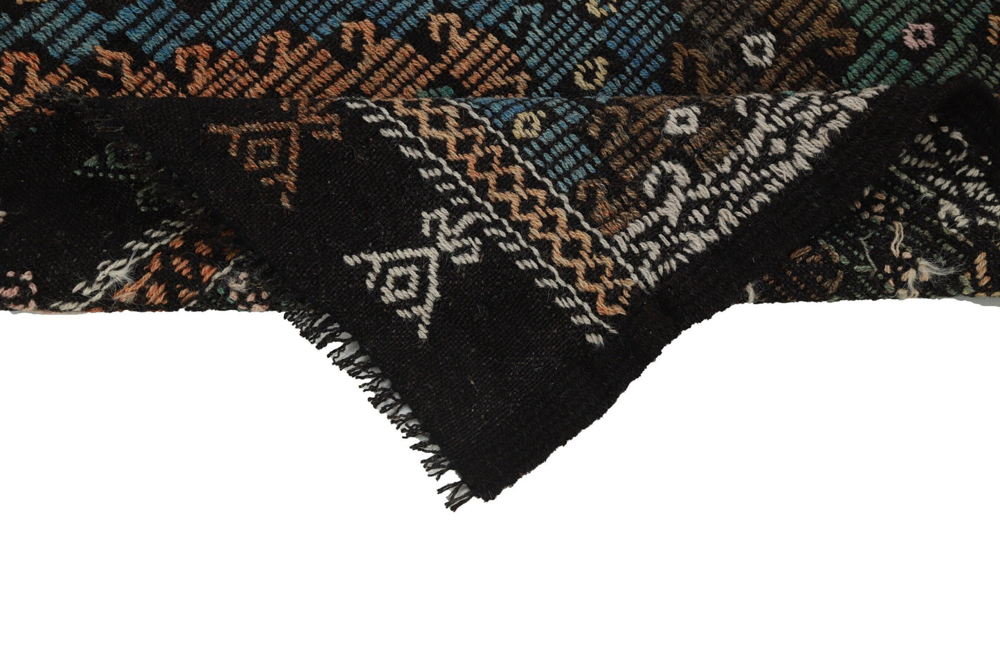 7x10 Handmade Kilim Vintage Area Primitive Unique Old Antique Turkish Kilim rug , 8191