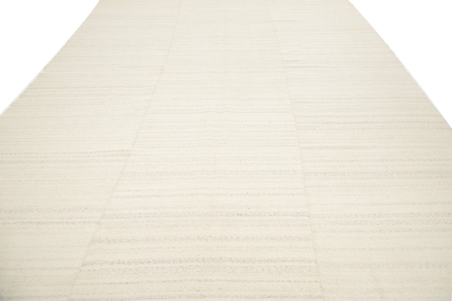 Beige Wool Soft 9x12 Vintage Turkish Handmade Large Area One of a kind Kilim rug Rug for Living room Entryway Contemporary 8199
