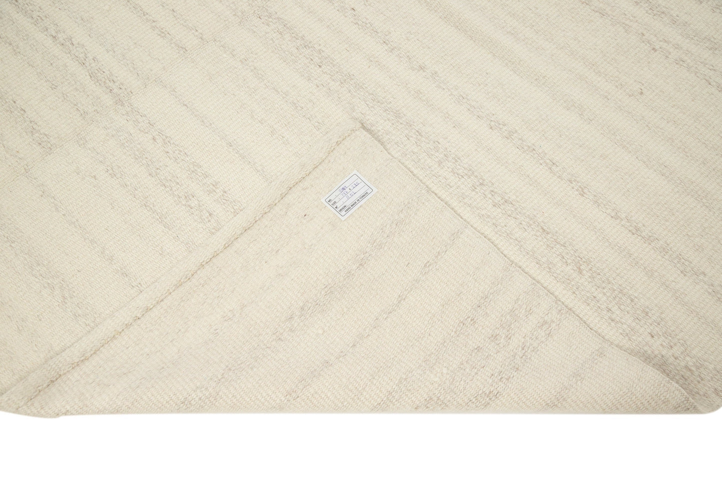 Beige Wool Soft 9x12 Vintage Turkish Handmade Large Area One of a kind Kilim rug Rug for Living room Entryway Contemporary 8199