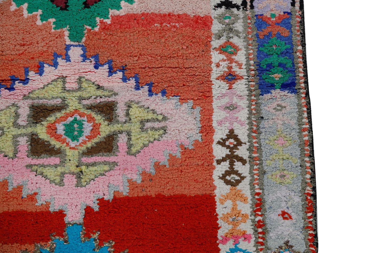 3x9 Runner rug ,Turkish Oushak Vintage Runner Rug, Eclectic Fine Aztec Runner rug, Hallway Boho Kitchen rug, One of a kind, Rug Runner, 7230