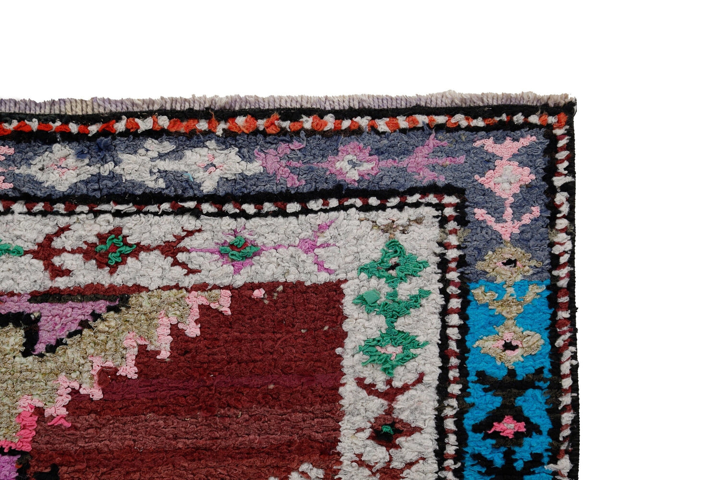 3x9 Runner rug ,Turkish Oushak Vintage Runner Rug, Eclectic Fine Aztec Runner rug, Hallway Boho Kitchen rug, One of a kind, Rug Runner, 7230