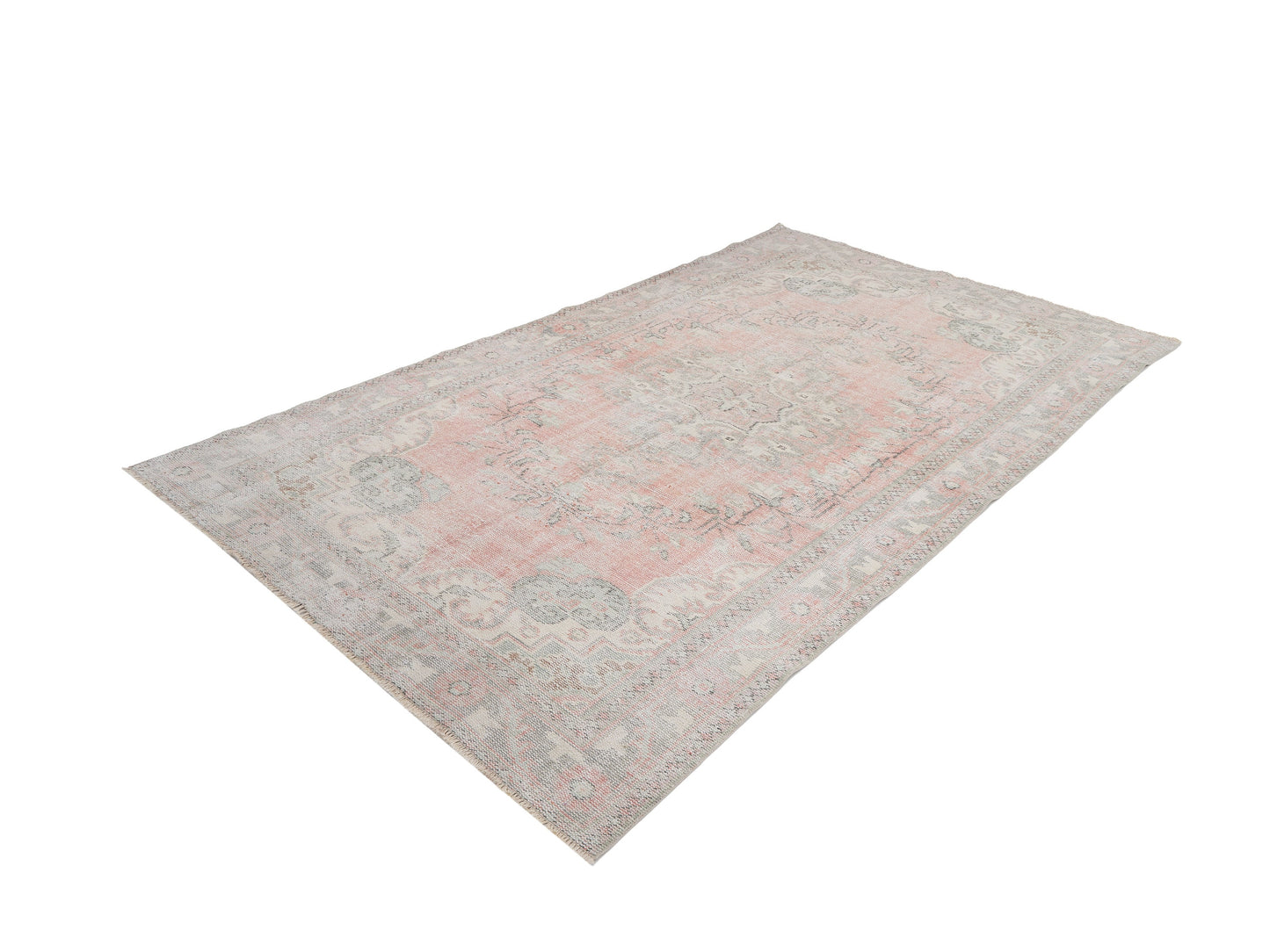 Vintage Handmade Rug, Turkish Area Rug, Oushak Antique Rug, Turkey Rug, Bedroom Rug, Bohemian Rug, Anatolia Rug, Carpet Rug, Rug 6x10, 12636