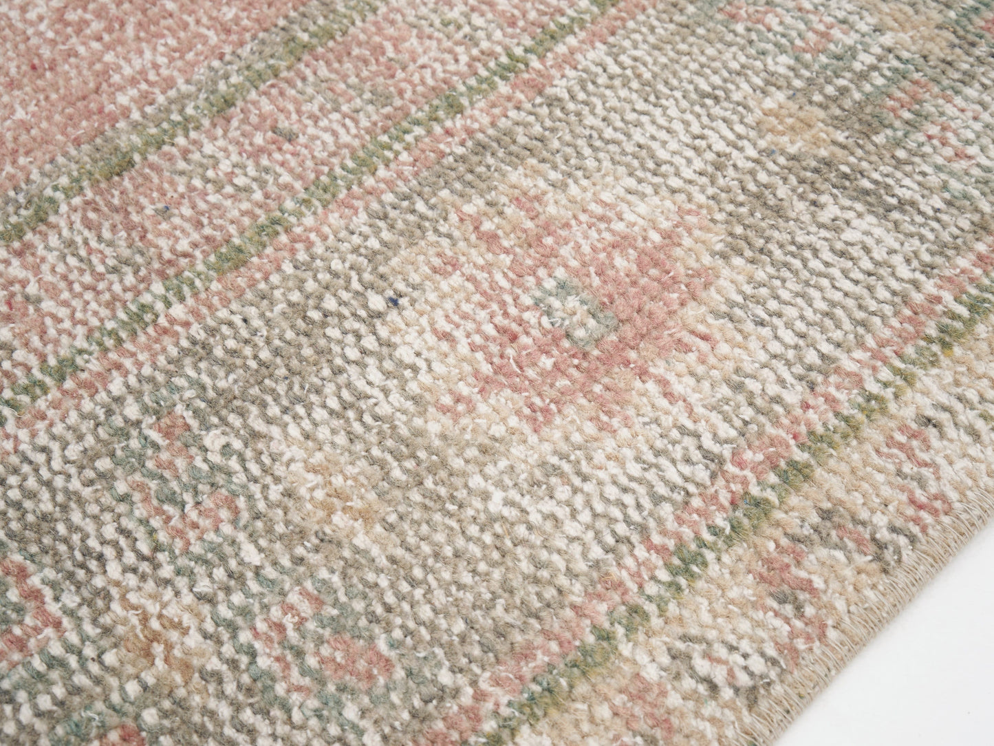 Turkish Vintage Rug, Handmade Area Rug, Oushak Antique Rug, Neutral Rug, Bedroom Rug, Bohemian Rug, Anatolia Rug, Turkey Rug, Rug 5x9, 12635