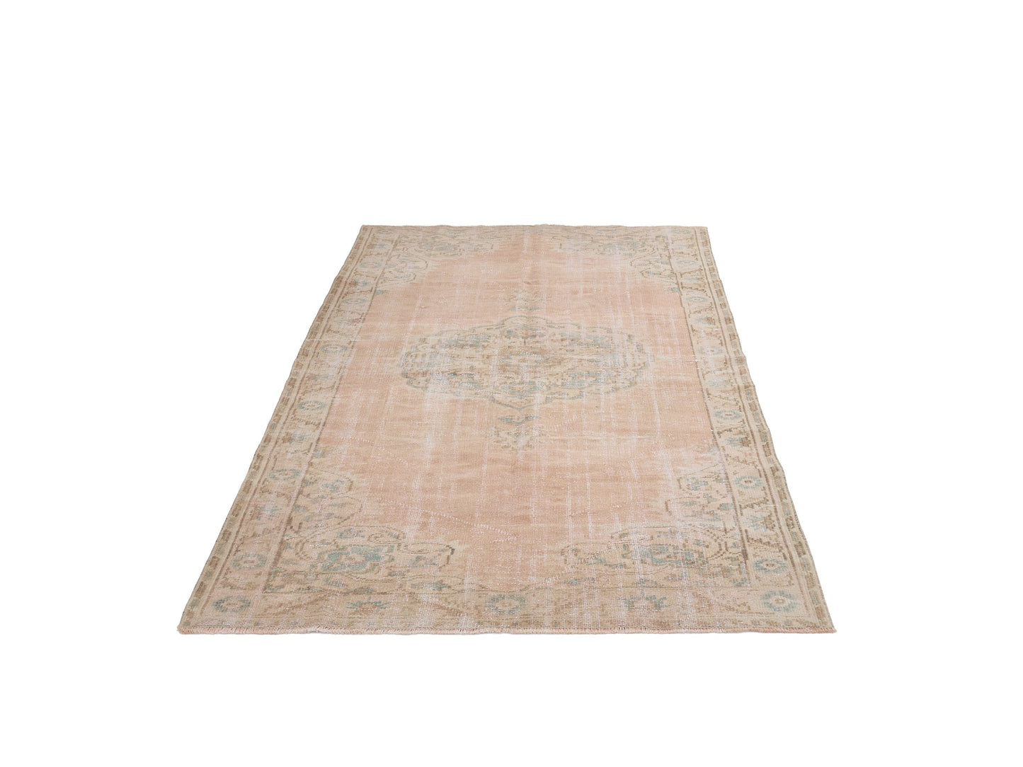 Rug 5x8, Turkey Rug, Vintage Rug, Area Rug, Turkish Rug, Handmade Rug, Oushak Rug,Anatolia Rug, Bedroom Rug, Bohemian Rug, Carpet Rug, 12629