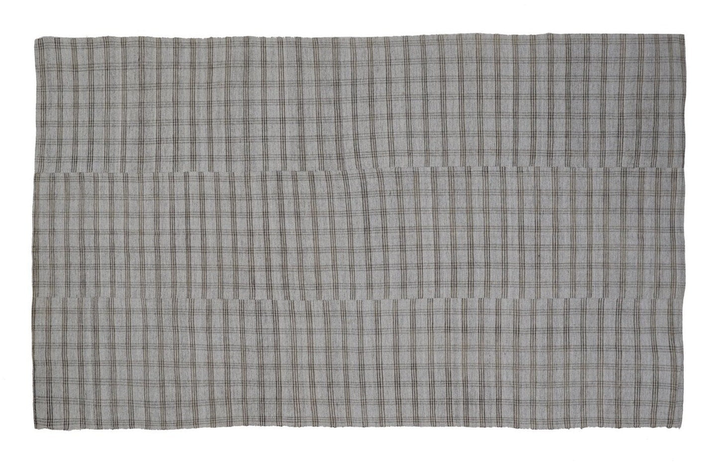 Rug Kilim, Turkish Handmade Kilim Rug, Area Striped Kilim Rug, Vintage Unique Kilim Rug, Gray Rug, Neutral Muted Rug, Kilim Rug 6x10, 12975