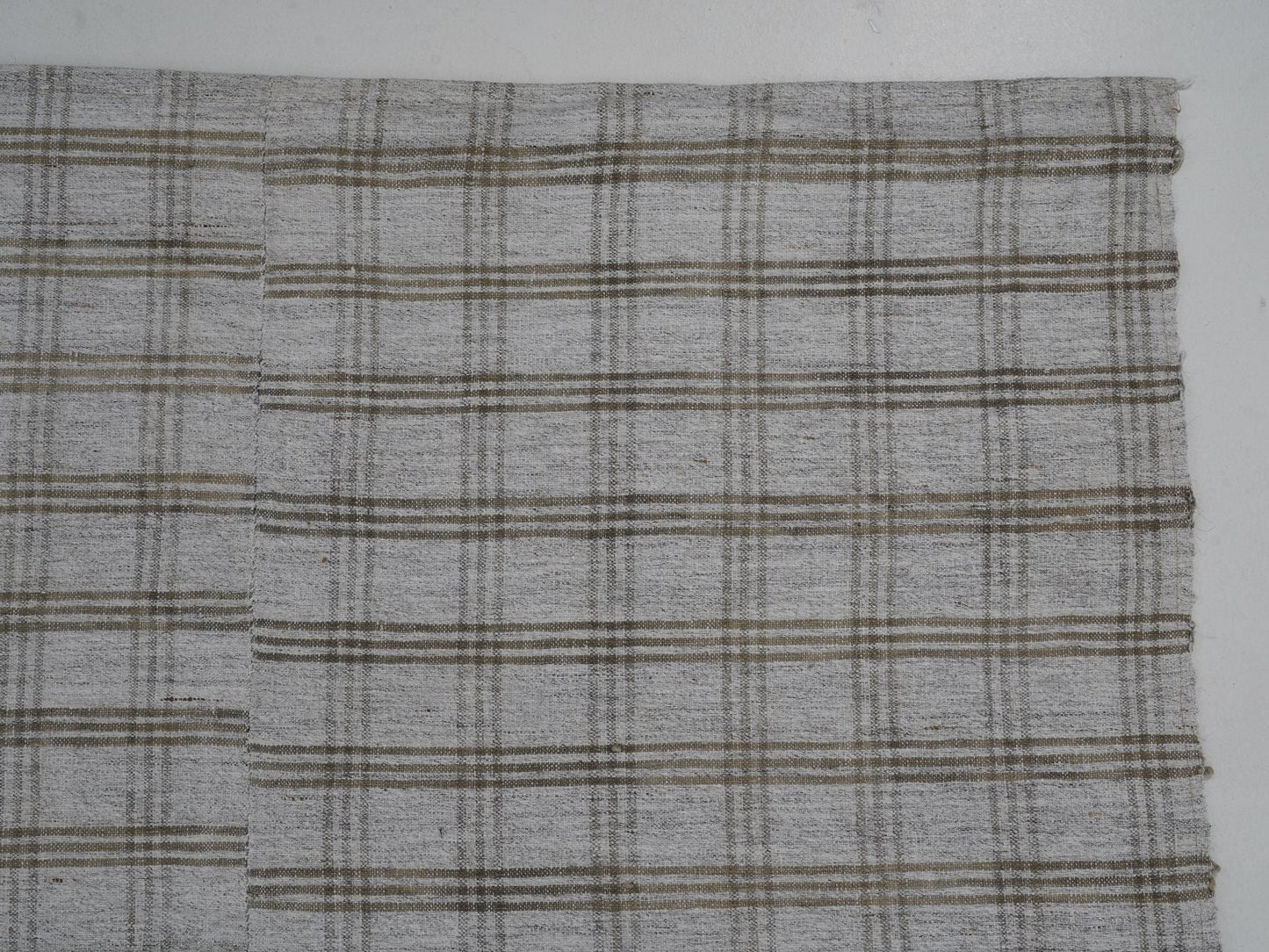Rug Kilim, Turkish Handmade Kilim Rug, Area Striped Kilim Rug, Vintage Unique Kilim Rug, Gray Rug, Neutral Muted Rug, Kilim Rug 6x10, 12975