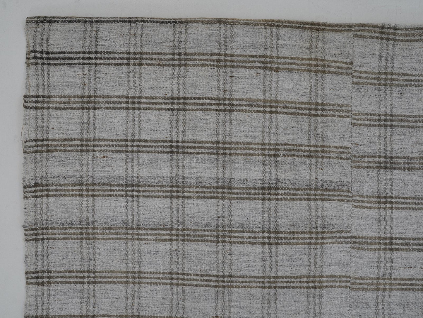 Rug Kilim, Turkish Handmade Kilim Rug, Area Striped Kilim Rug, Vintage Unique Kilim Rug, Gray Rug, Neutral Muted Rug, Kilim Rug 6x10, 12975