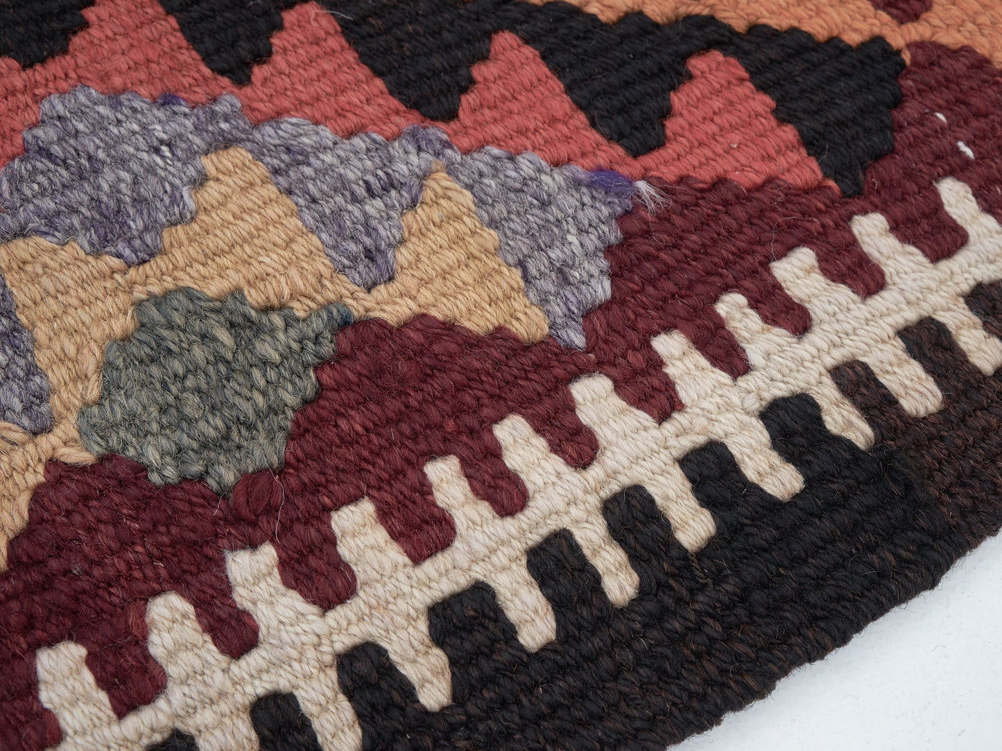 Turkish Runner, Vintage Runner, Handmade Runner Rug, Oushak Runner, Kilim Runner, Rug Runner, Anatolia Rug, Runner Rug 3x11, 11263
