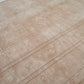 Neutral Turkish Rug, Oushak Rug 8x10, Vintage Rug Large, Muted rug, Farmhouse rug, Area rug, Bedroom rug, Beige rug 8x10, 9943
