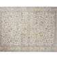 Antique Beige Turkish Carpet rug, 8x12 Oushak Vintage Area Rug, Scandinavian Neutral Rug, Faded rug, Oversize rug, Large rug 8x12, 12230
