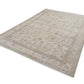Antique Beige Turkish Carpet rug, 8x12 Oushak Vintage Area Rug, Scandinavian Neutral Rug, Faded rug, Oversize rug, Large rug 8x12, 12230