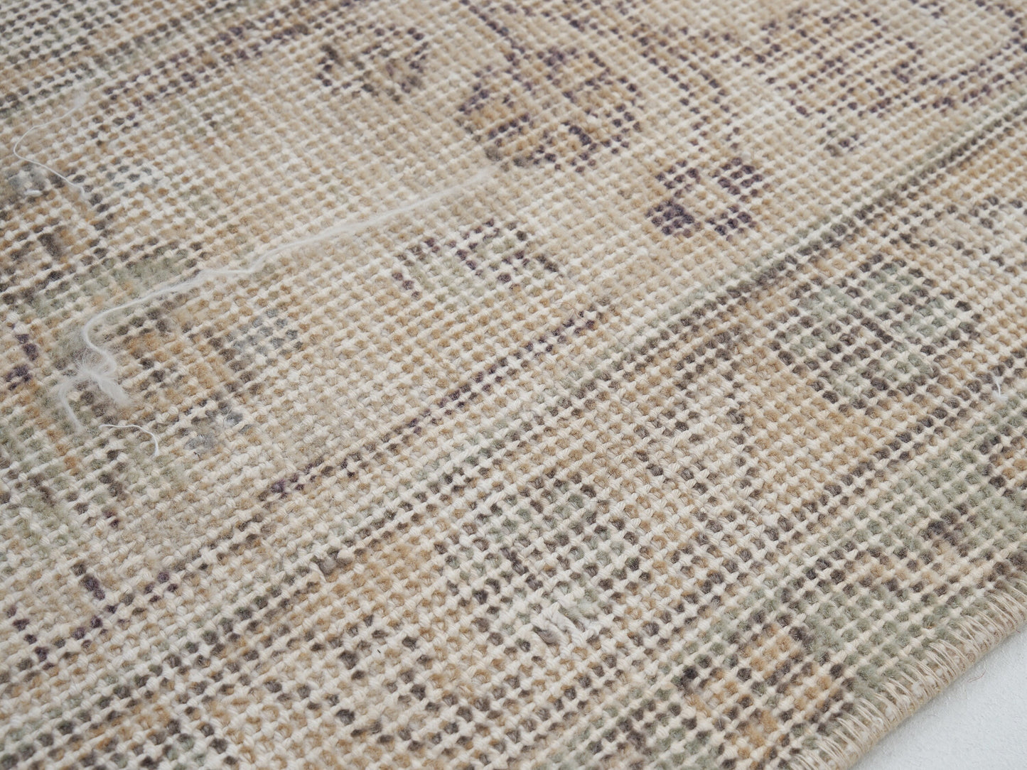 Antique Beige Turkish Carpet rug, 8x12 Oushak Vintage Area Rug, Scandinavian Neutral Rug, Faded rug, Oversize rug, Large rug 8x12, 12230